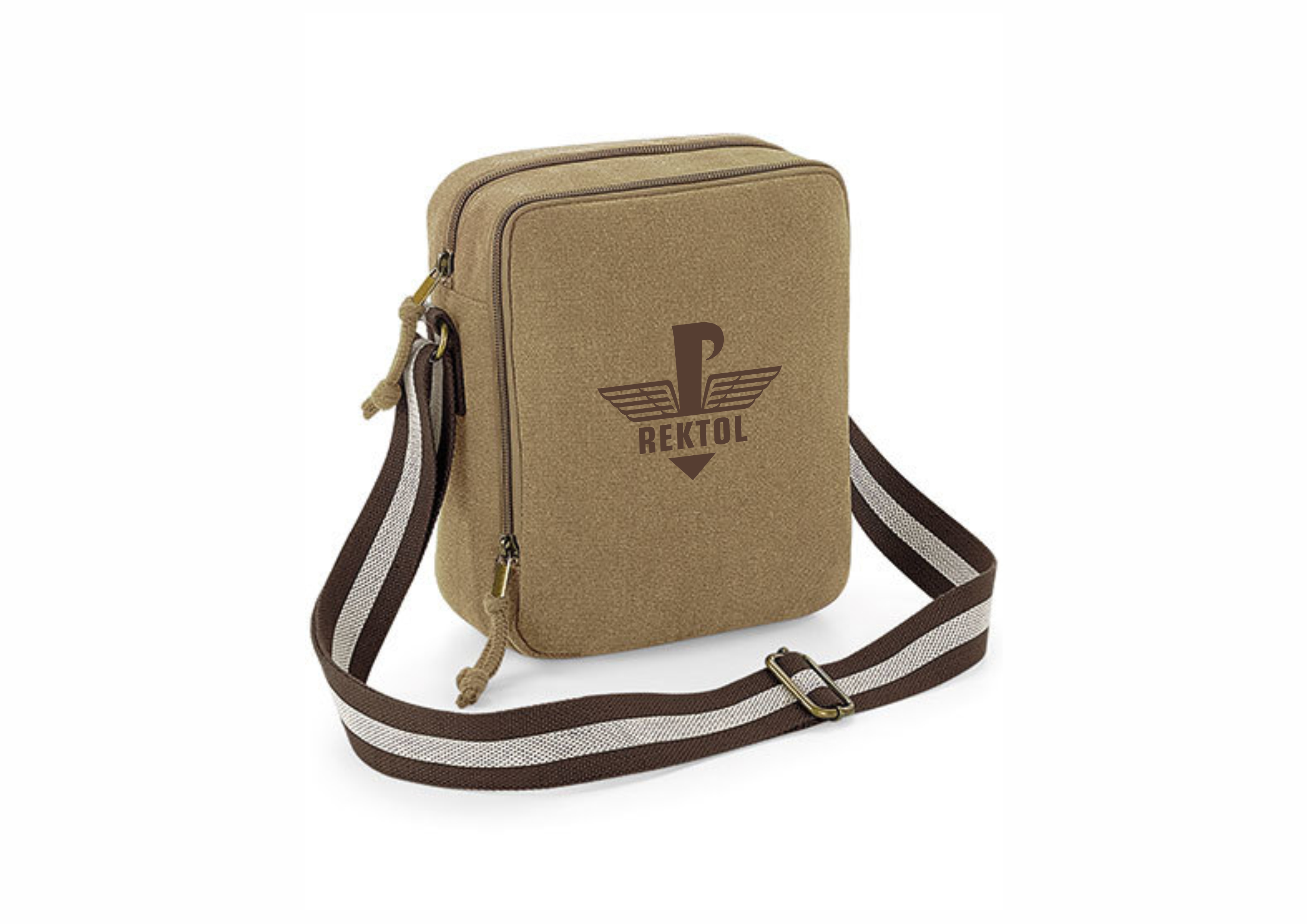 REKTOL Vintage Canvas Mini Reportertasche